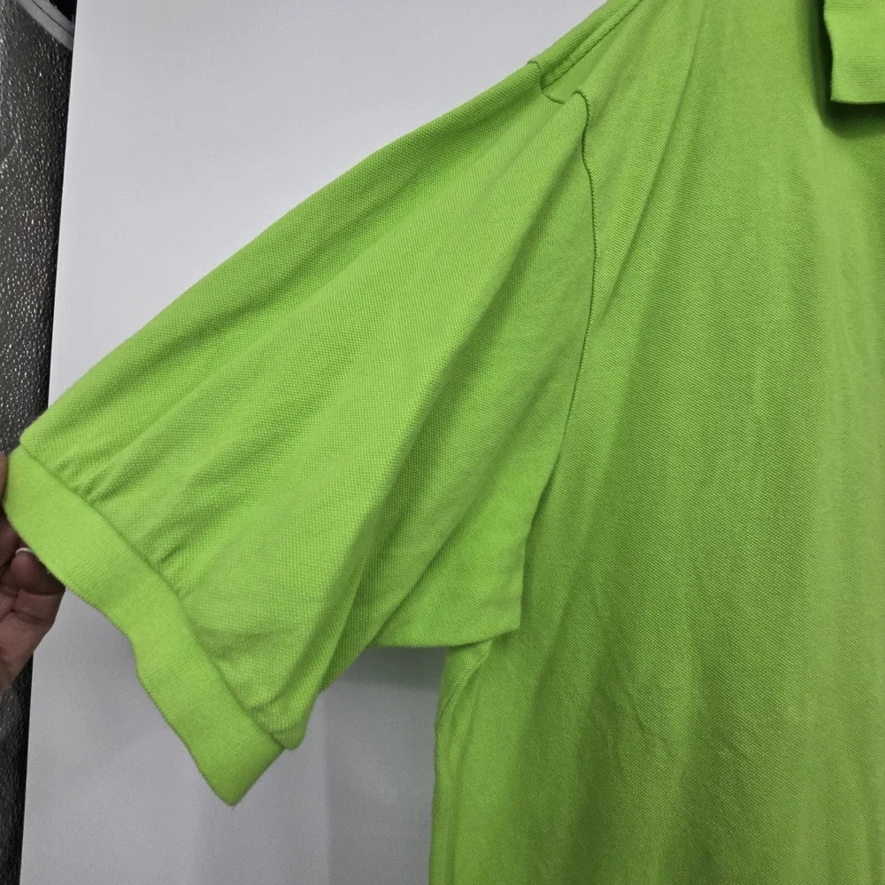 Ralph Lauren RL Lobster Polo Shirt Custom Fit Mens 3XLT Green Preppy‎ Nautical